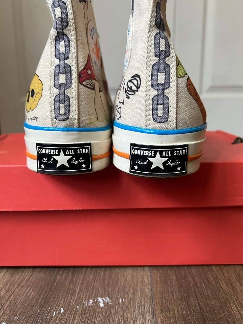 Converse Tyler the Creator x Foot Locker Chuck 70 Artist High Top Canvas 164531C